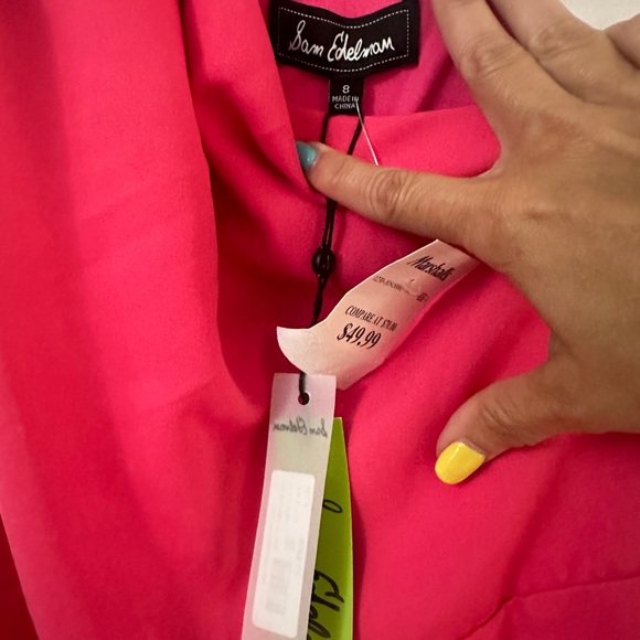 Sam Edelman NWT one shoulder dress, size 8 - Picture 6 of 8